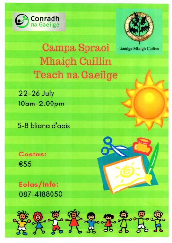 Irish language summer camp moycullen 2019