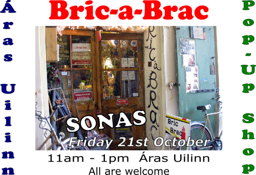 Sonas bric-a-brac popup shop
